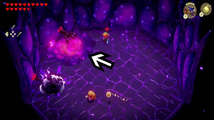 zelda echoes of wisdom null fight toxic floor