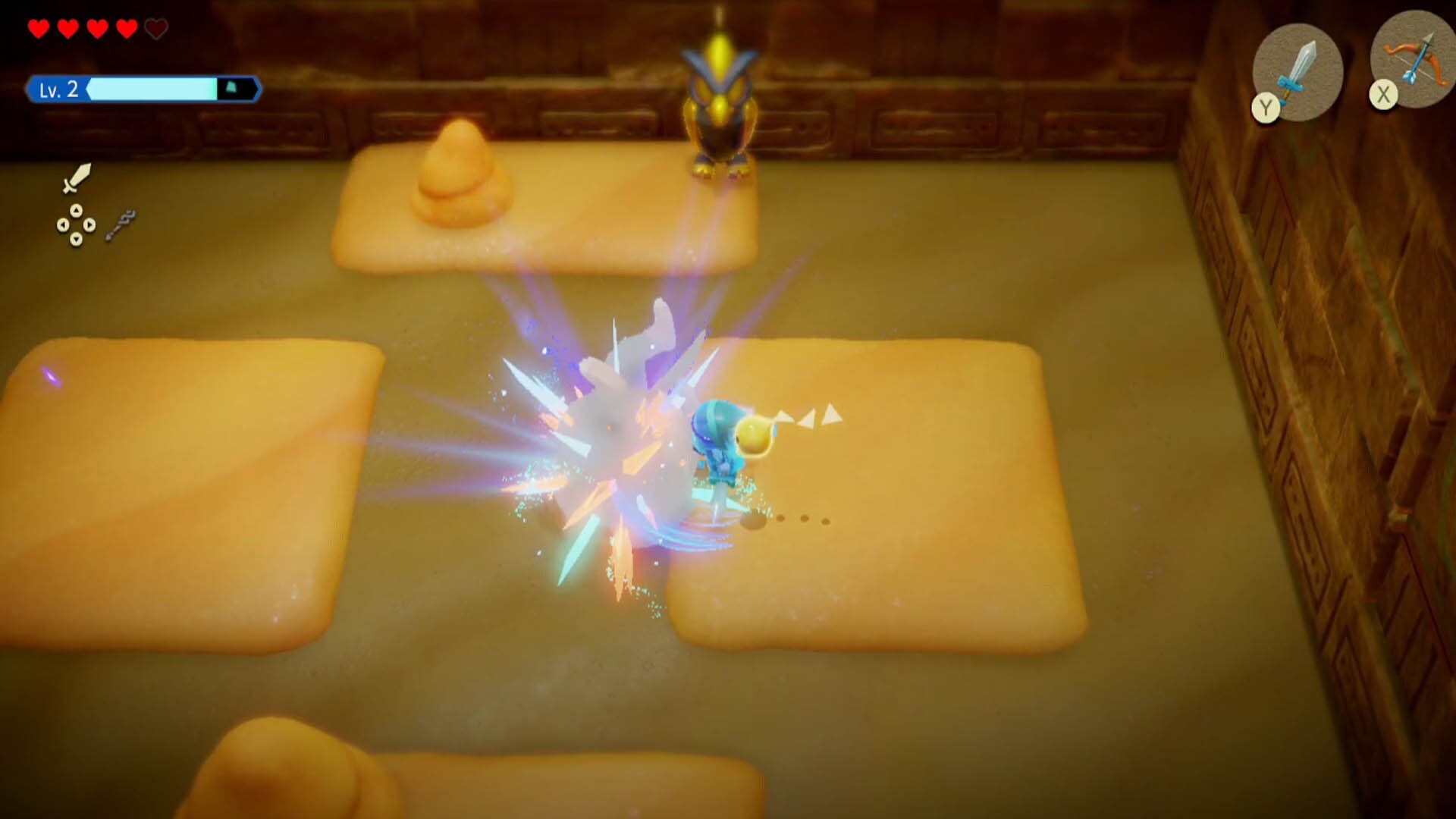 zelda echoes of wisdom phase three mogryph boss fight attacking stuck mogryph