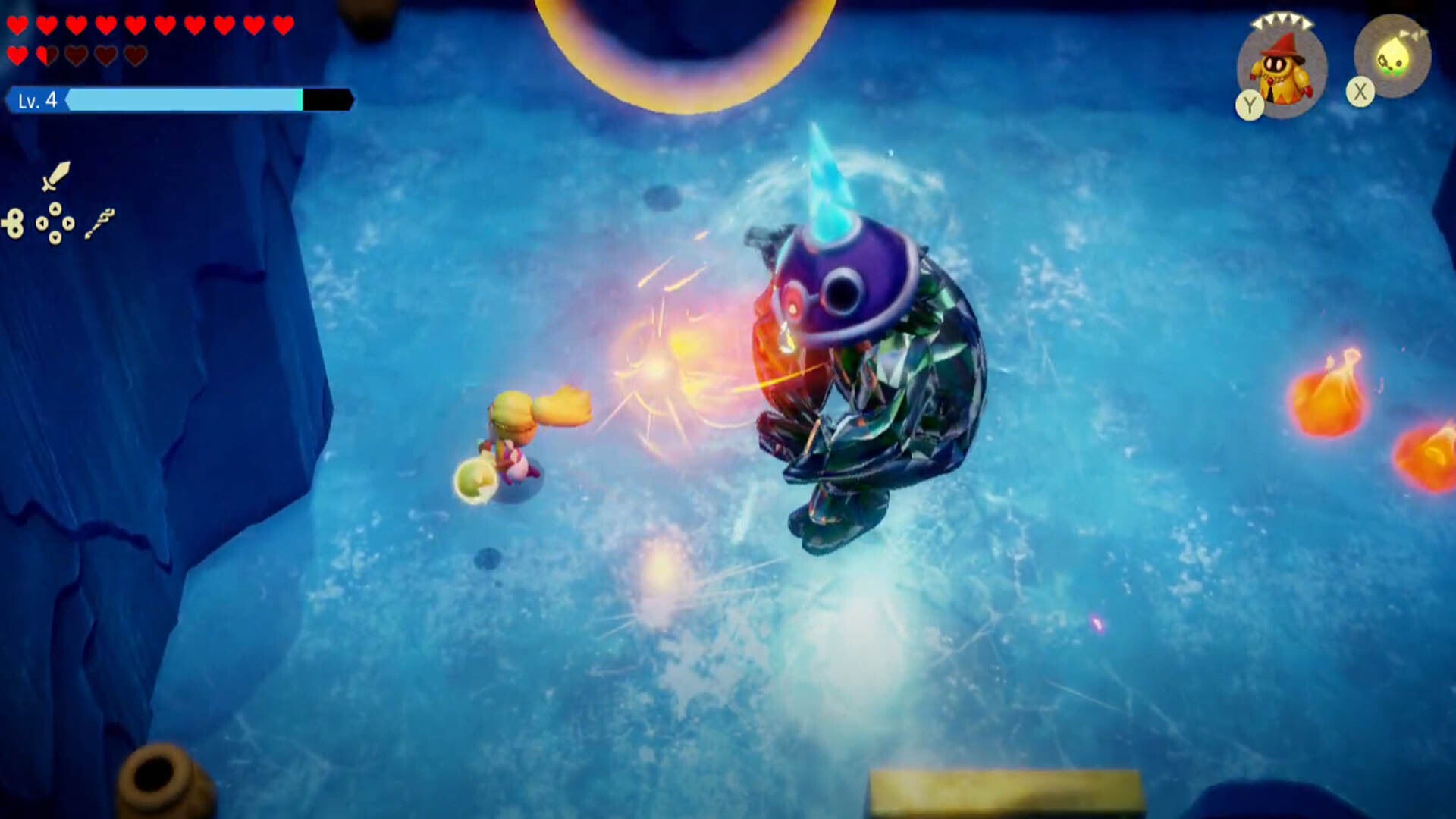 zelda echoes of wisdom skorchill fight phase three fire attacks