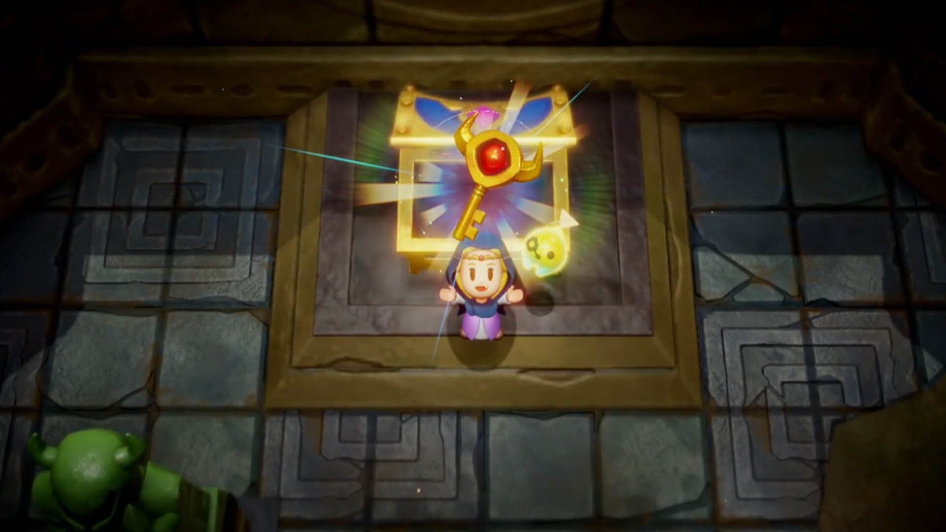 zelda echoes of wisdom suthorn dungeon zelda collecting big key