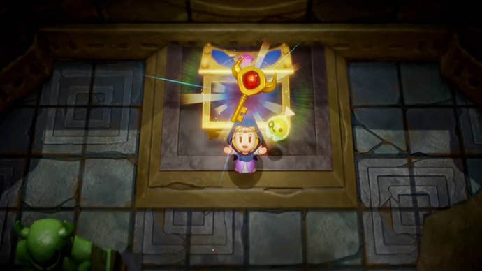 zelda echoes of wisdom suthorn dungeon zelda collecting big key