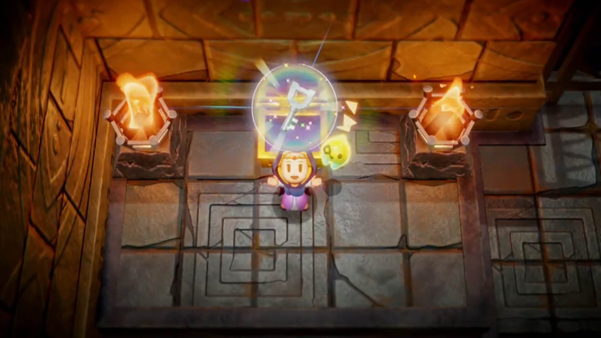 zelda echoes of wisdom suthorn dungeon zelda collecting small key