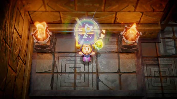 zelda echoes of wisdom suthorn dungeon zelda collecting small key