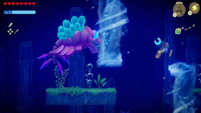 zelda echoes of wisdom vocavor multi-whirlwind attack