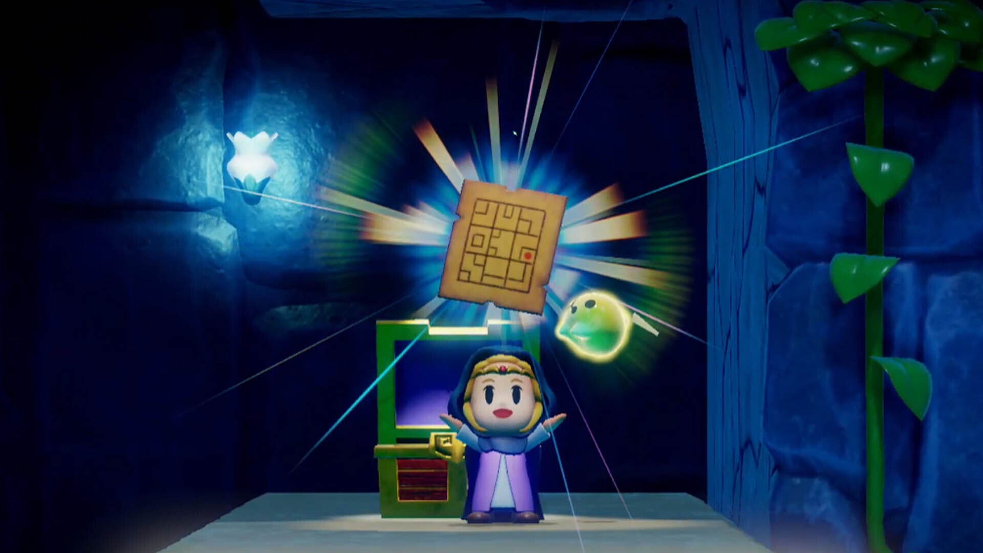 zelda echoes of wisdom zelda collecting jabul ruins dungeon map