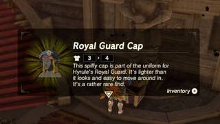 Zelda Breath of the Wild EX Royal Guard Rumors walkthrough