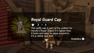 Zelda - EX Royal Guard Rumors: Where to find Royal Guard Uniform, Royal Guard Boots and Royal Guard Cap