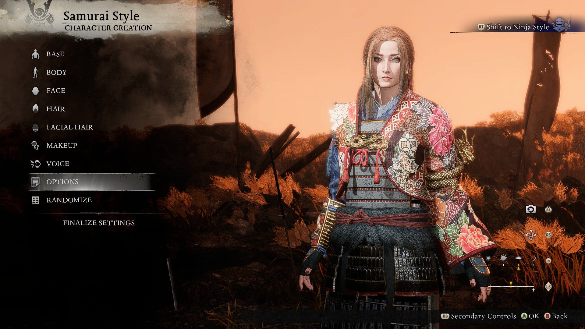 A character in Nioh 3's character creator who looks like Zelda from The Legend of Zelda. - 13