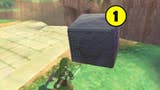 Zelda: Skyward Sword HD - czarne kostki Goddess Cube i zamknięte skrzynie
