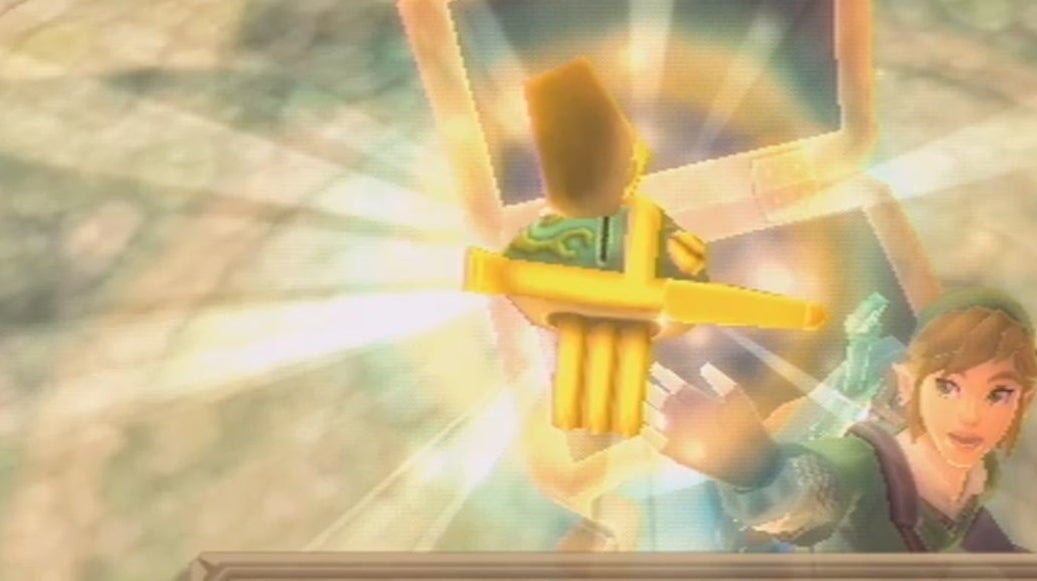 Zelda: Skyward Sword - Tempel der Bezinning kerker: Stalfos verslaan en de Kever krijgen uitgelegd