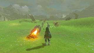 How to make a campfire in Zelda Tears of the Kingdom