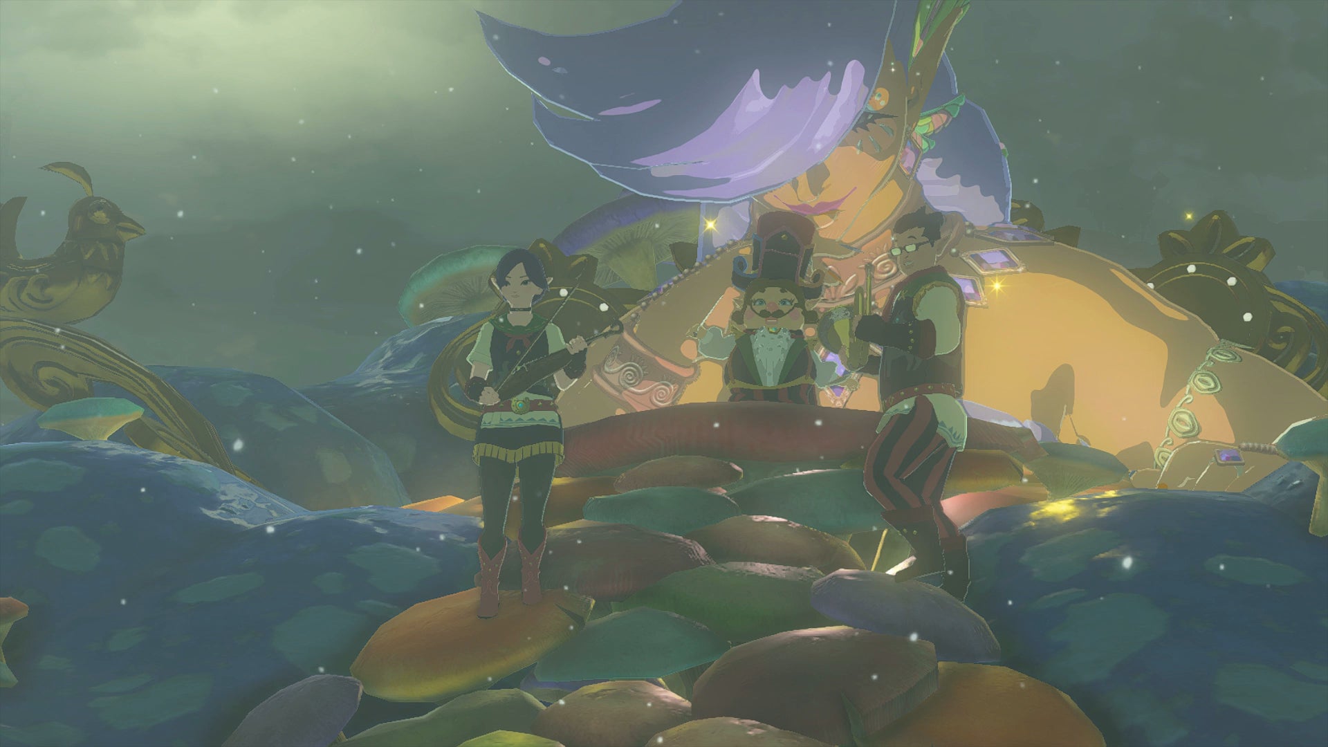 Musicians playing for the Great Fairy in Zelda: Tears of the Kingdom - 1