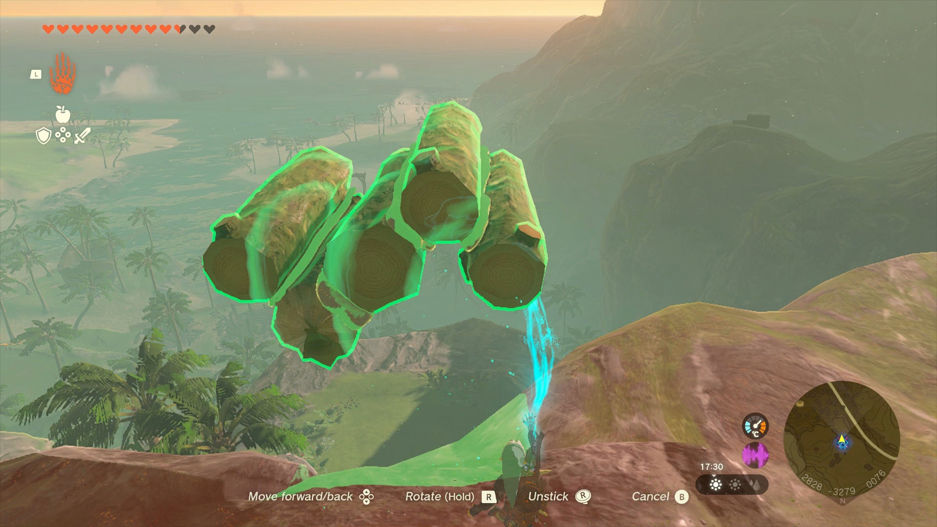 Link returning some logs to Lurelin Village in Zelda: Tears of the Kingdom - 4