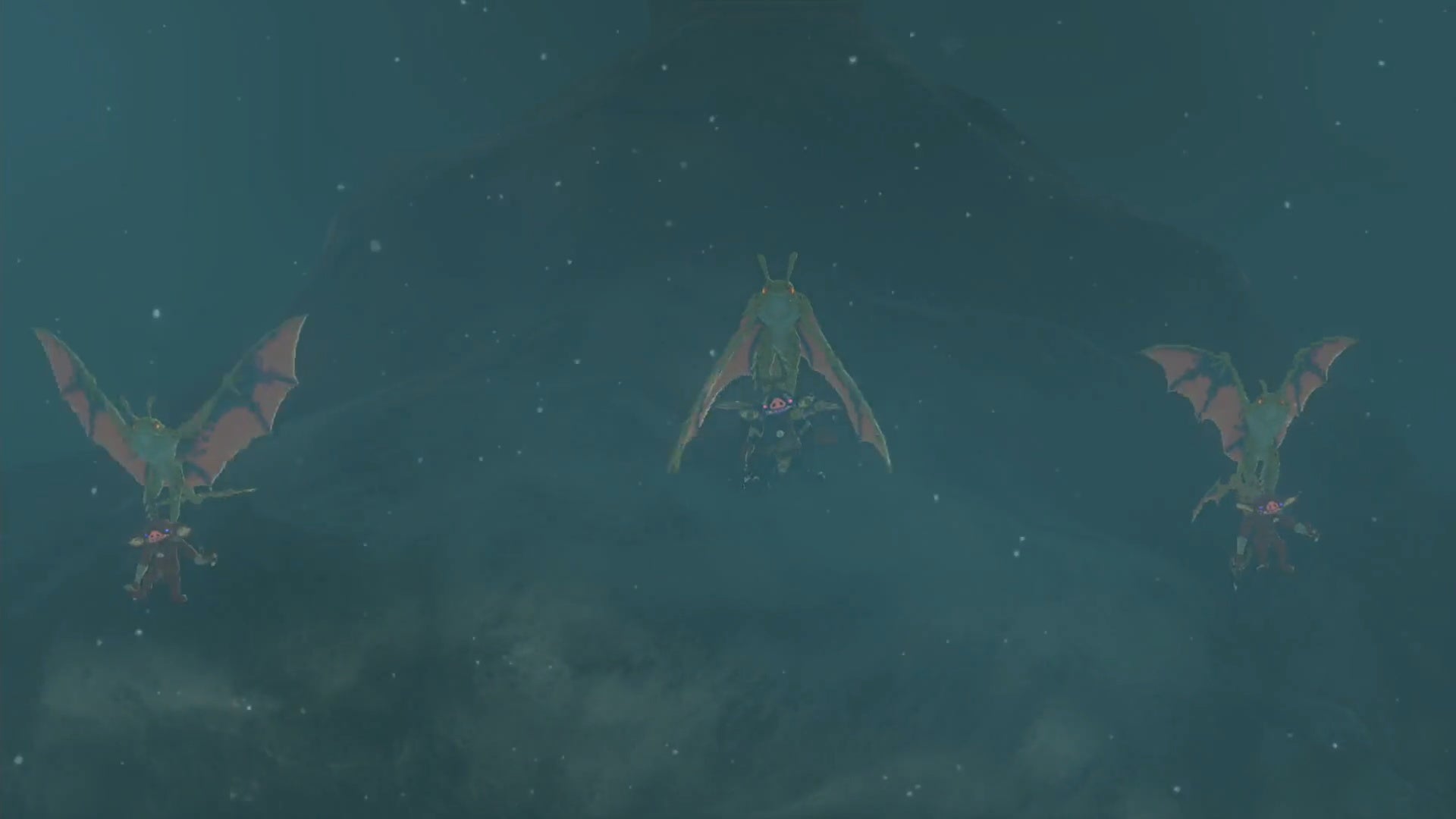zelda totk aerocuda trio dropping in bokoblin trio
