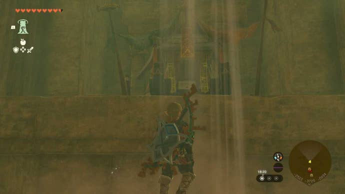 zelda totk ancient alter ruins phantom greaves chest location