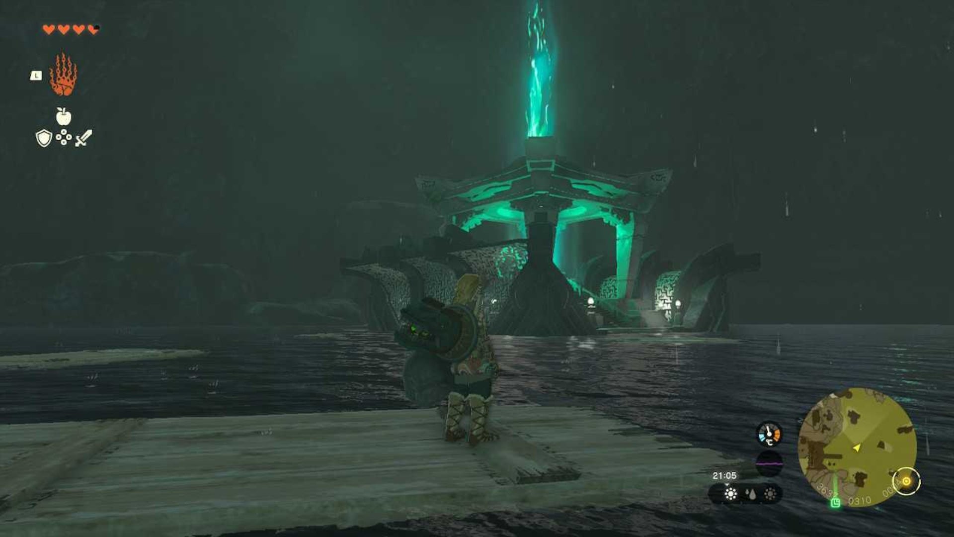 zelda totk ancient zora waterworks center light source
