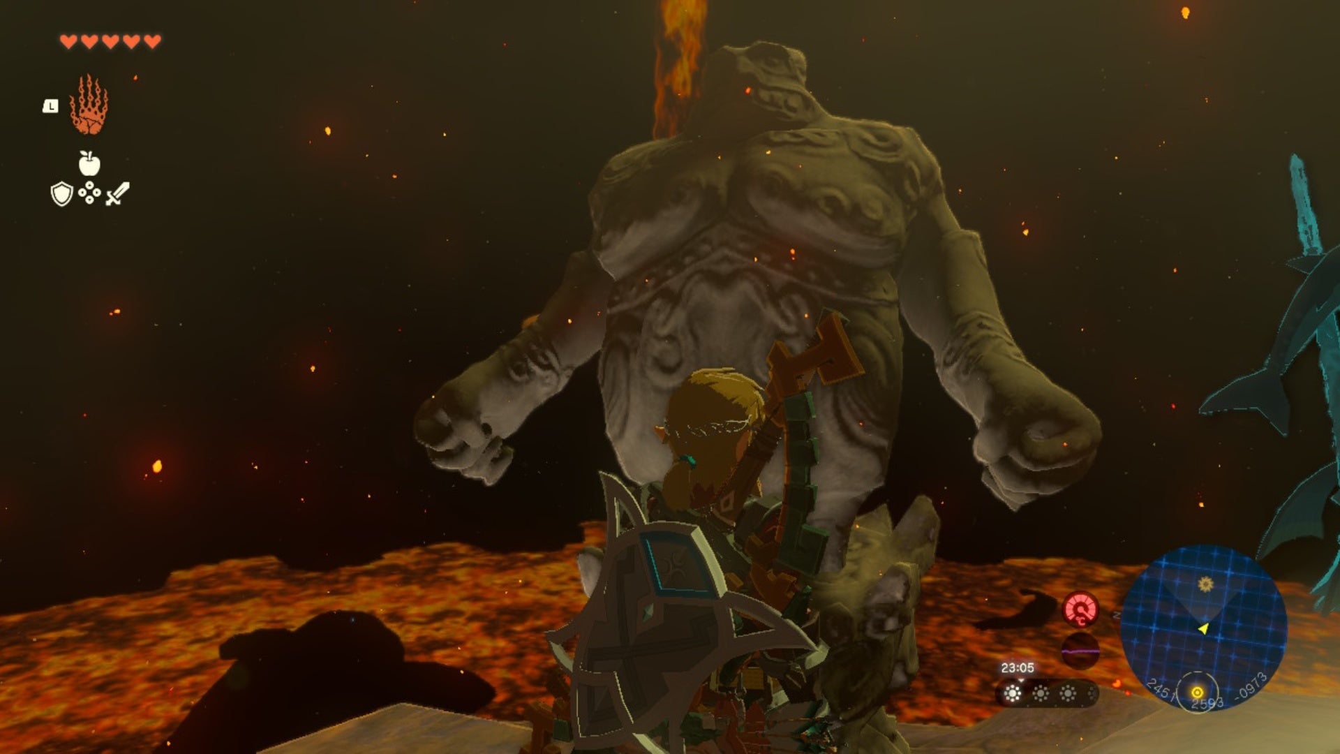 zelda totk death mountain depths statue