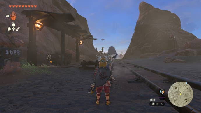 zelda totk death mountain west site station