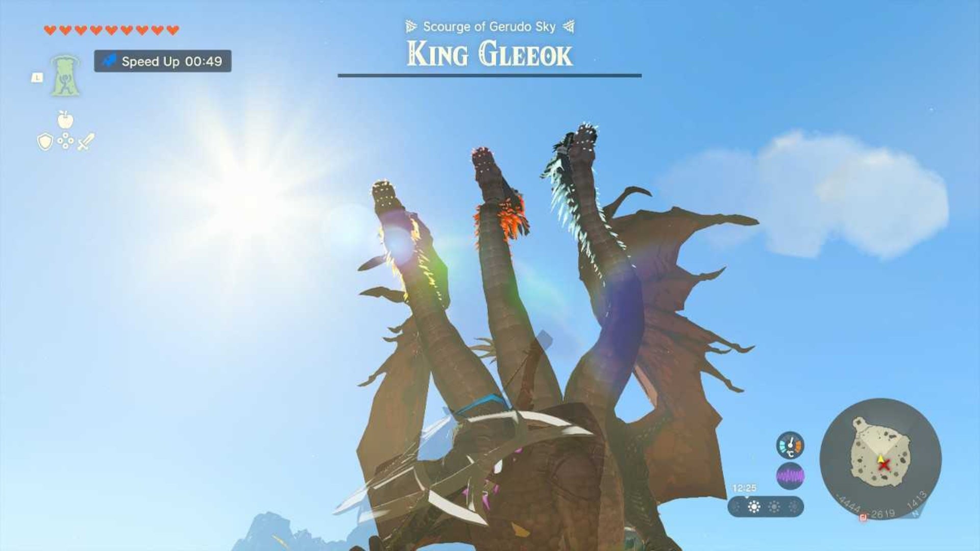 zelda totk defeated king gleeok