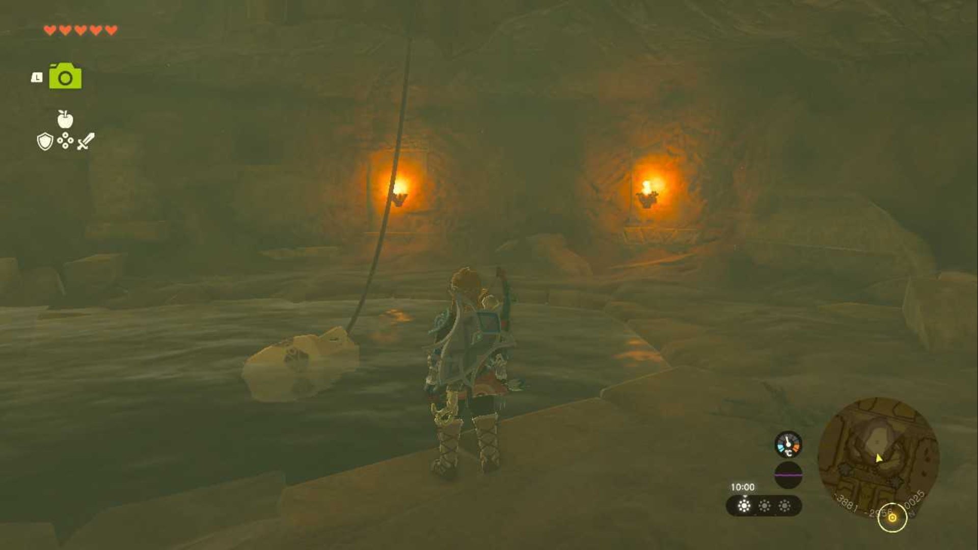 zelda totk end of gerudo town well below shelter