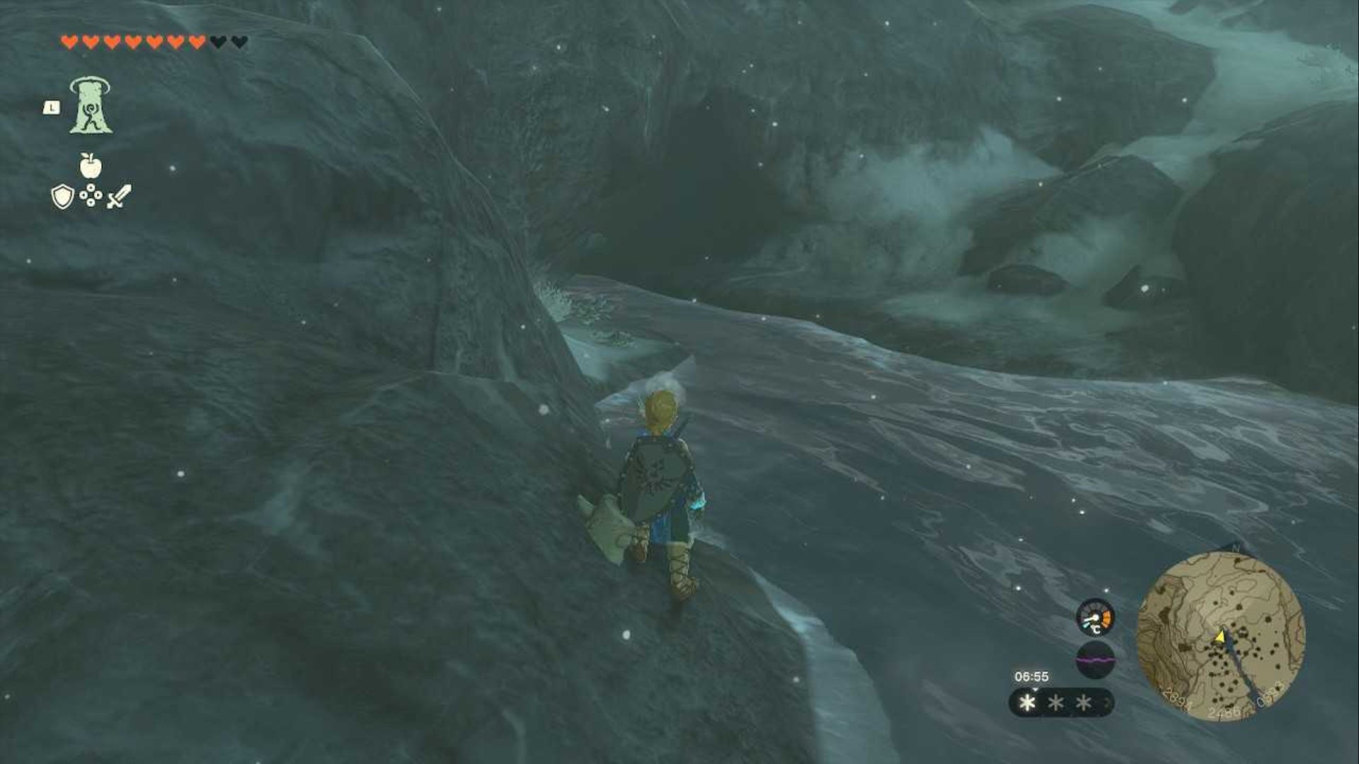 zelda totk entrance to hebra headspring cave