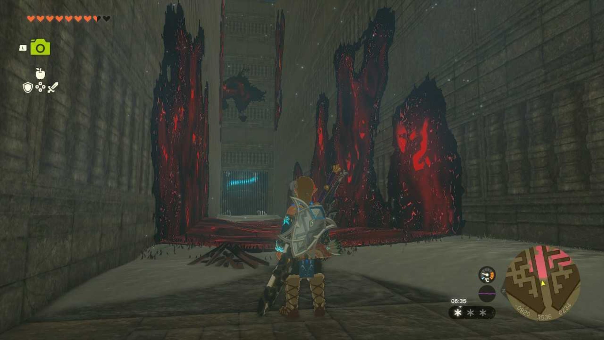 zelda totk first gloom patch north lomei surface labyrinth