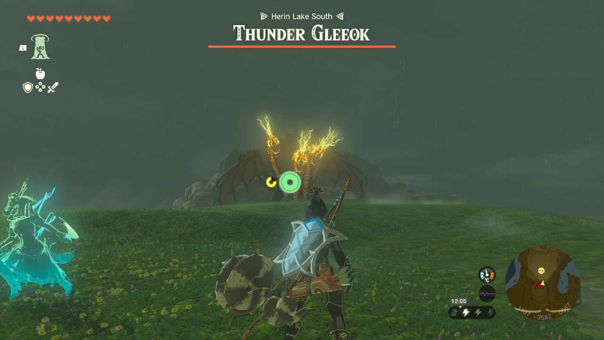 zelda totk full strength thunder gleeok