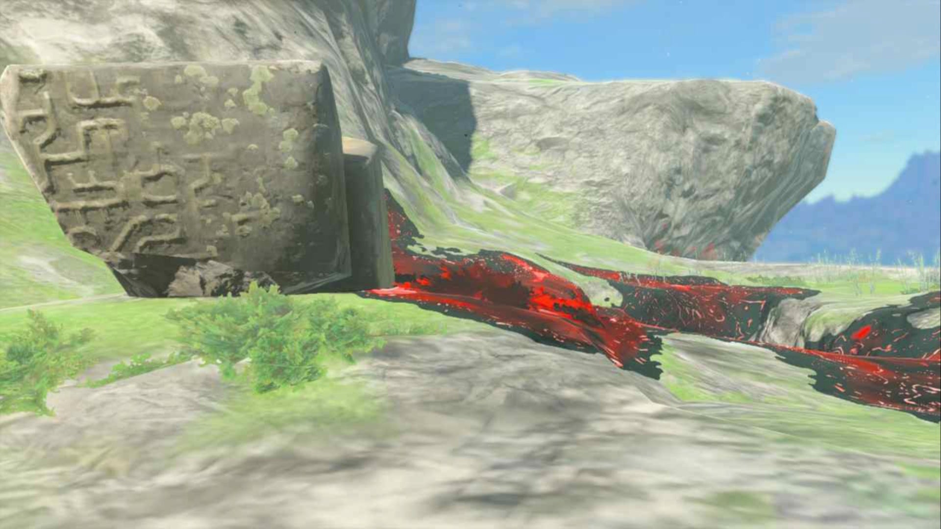 zelda totk great plateau south chasm