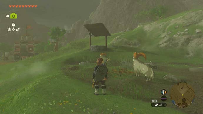 zelda totk hateno north well surface with goat