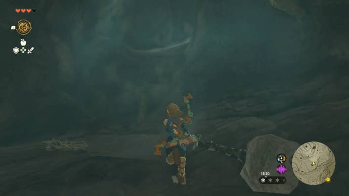 zelda totk hebra south summit cave dead end cave exit