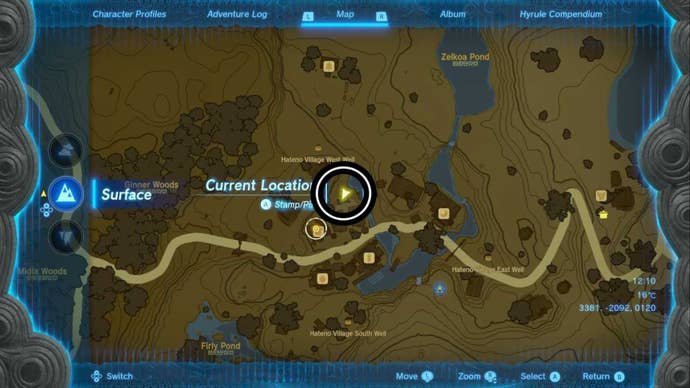 zelda totk hedda tomato patch map location hateno village