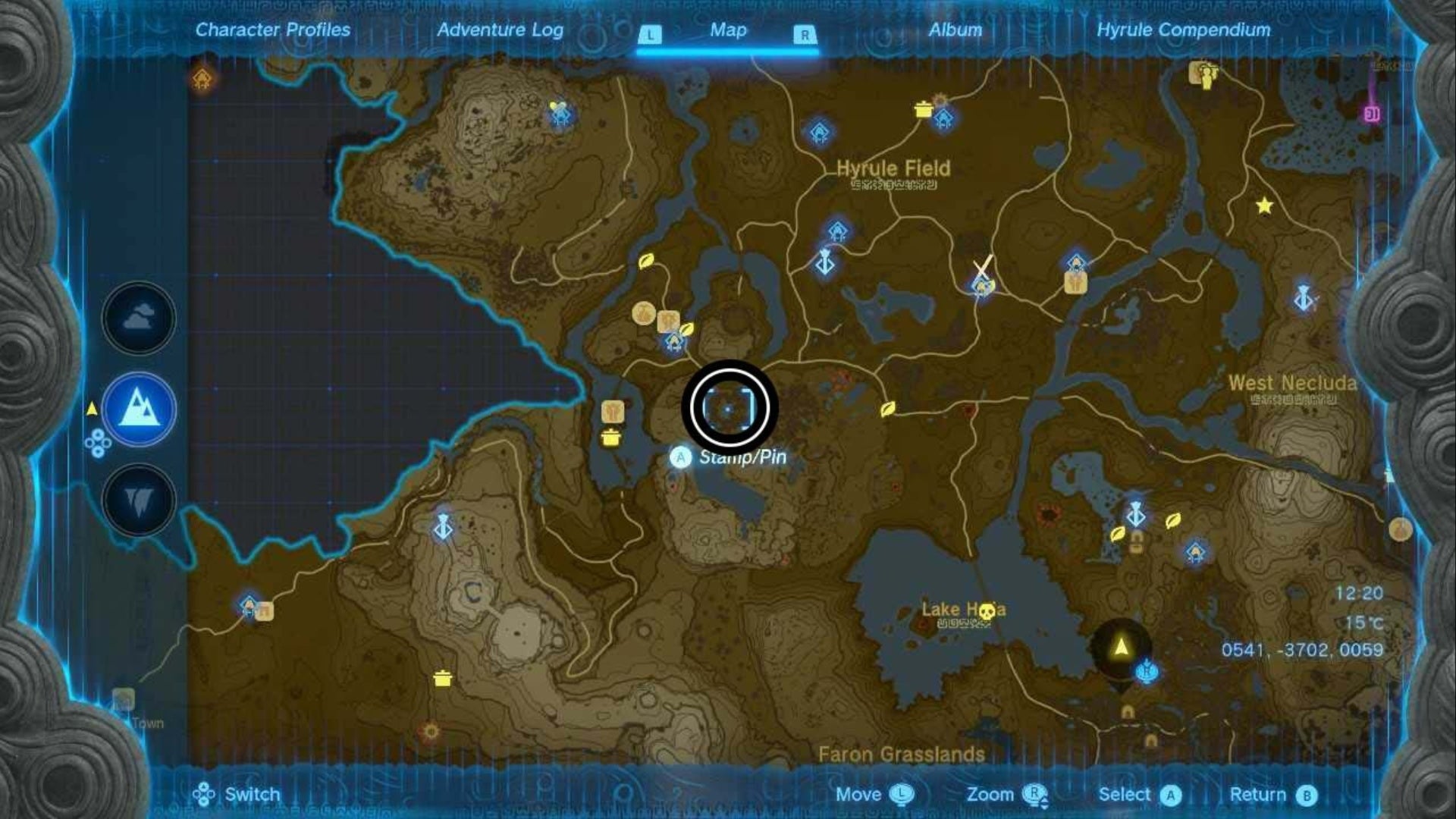 zelda totk hopper pond stone talus map location