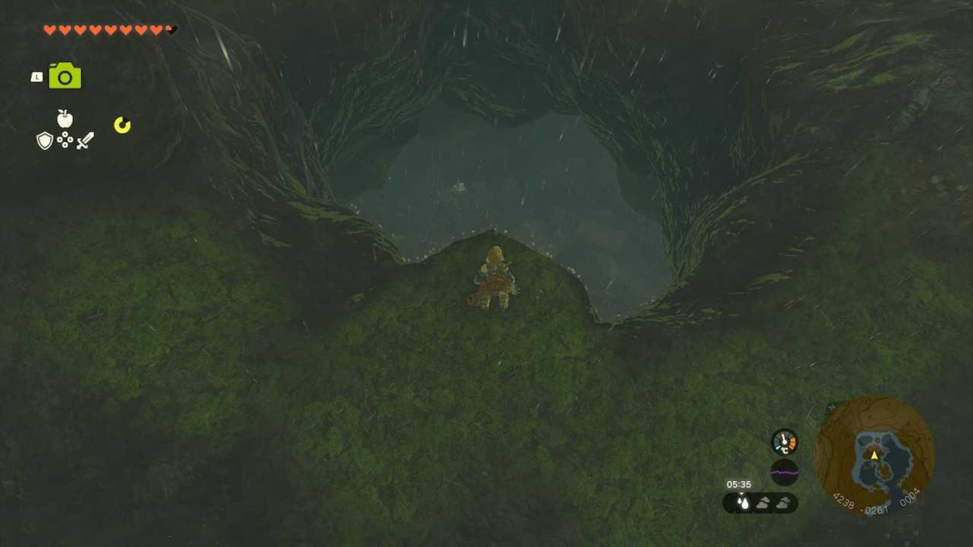 zelda totk horon lagoon cave entrance