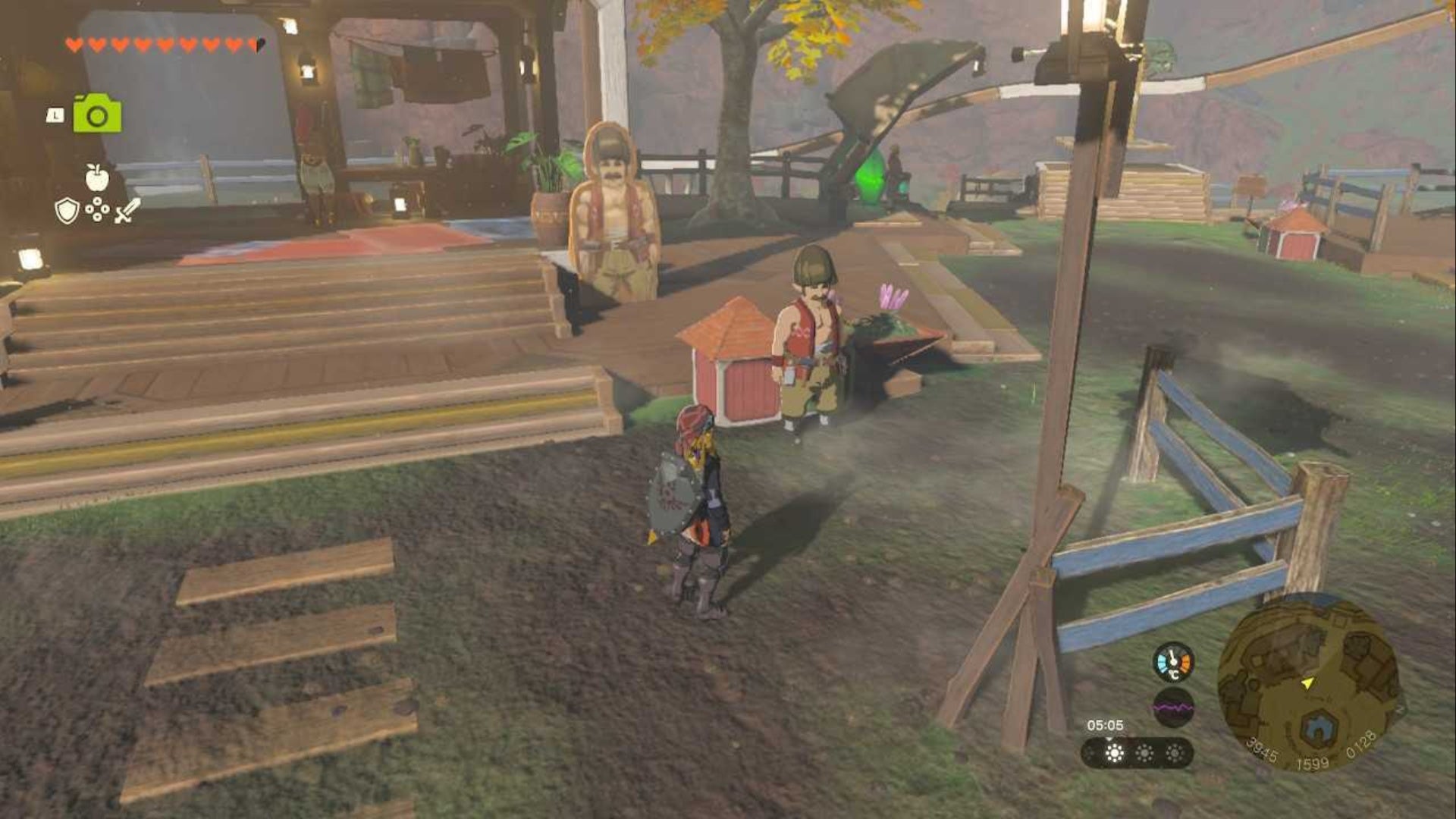 zelda totk hudson outside his house in tarrey town