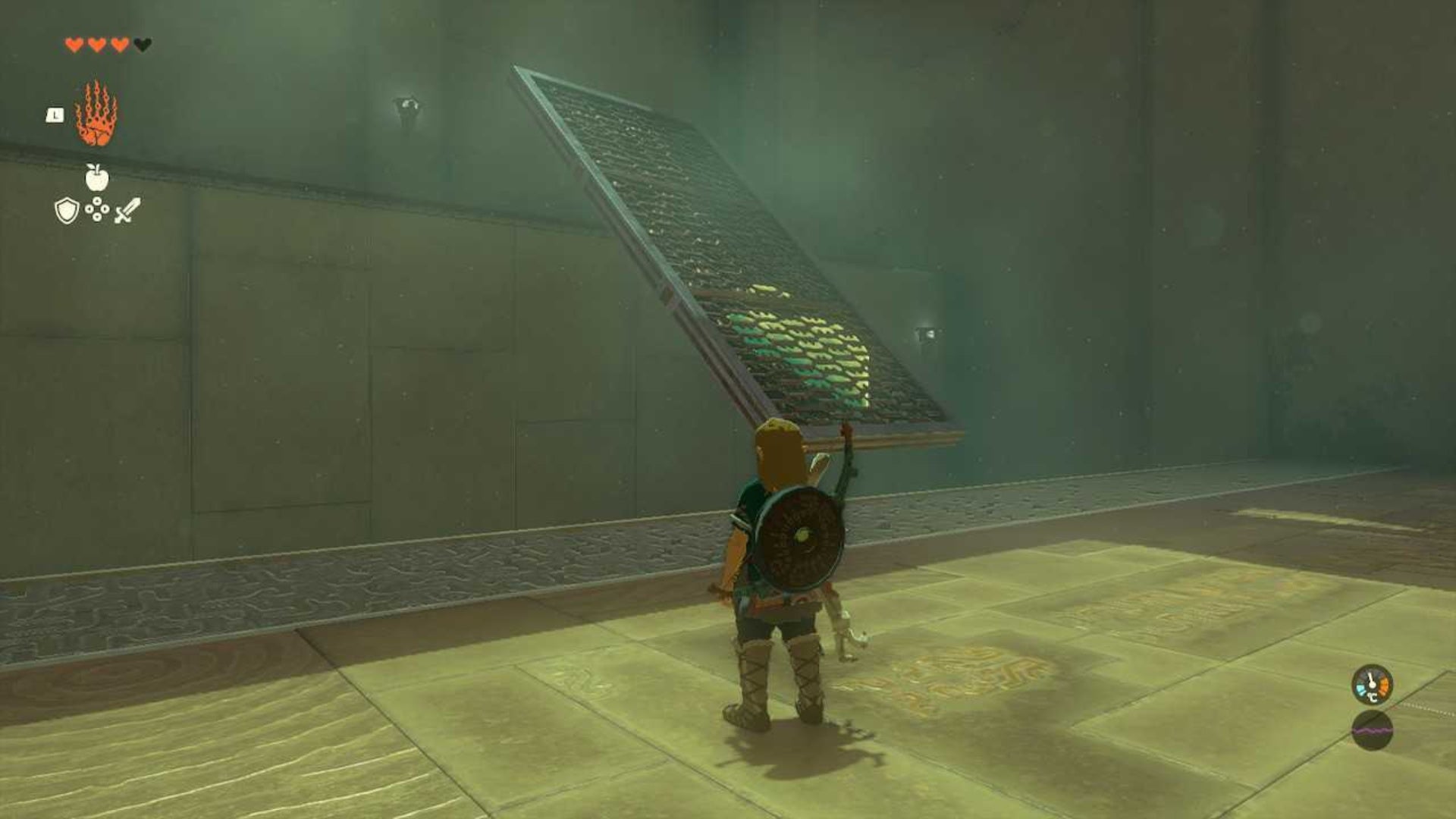 zelda totk ihen-a shrine room two second bridge