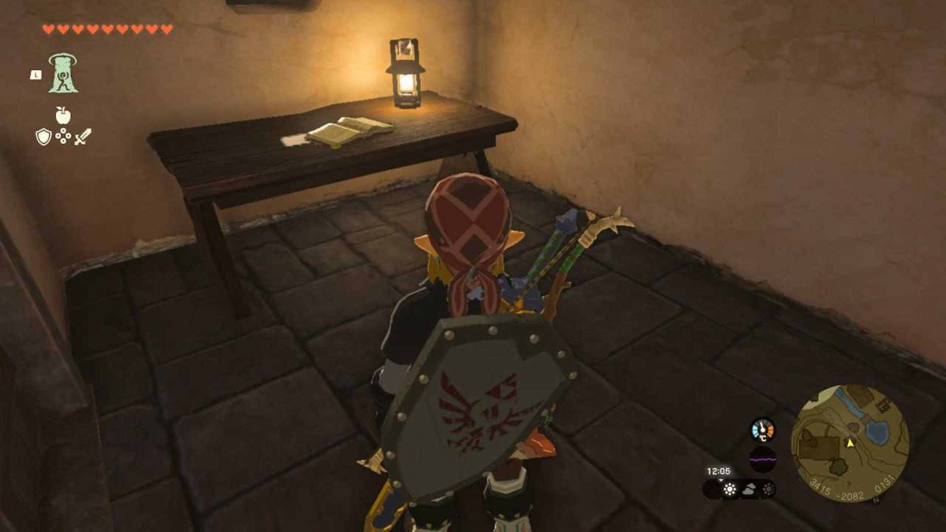 zelda totk inside mayor reede shed