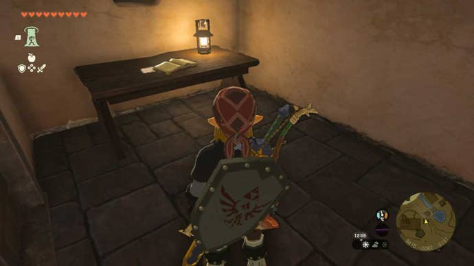 zelda totk inside mayor reede shed