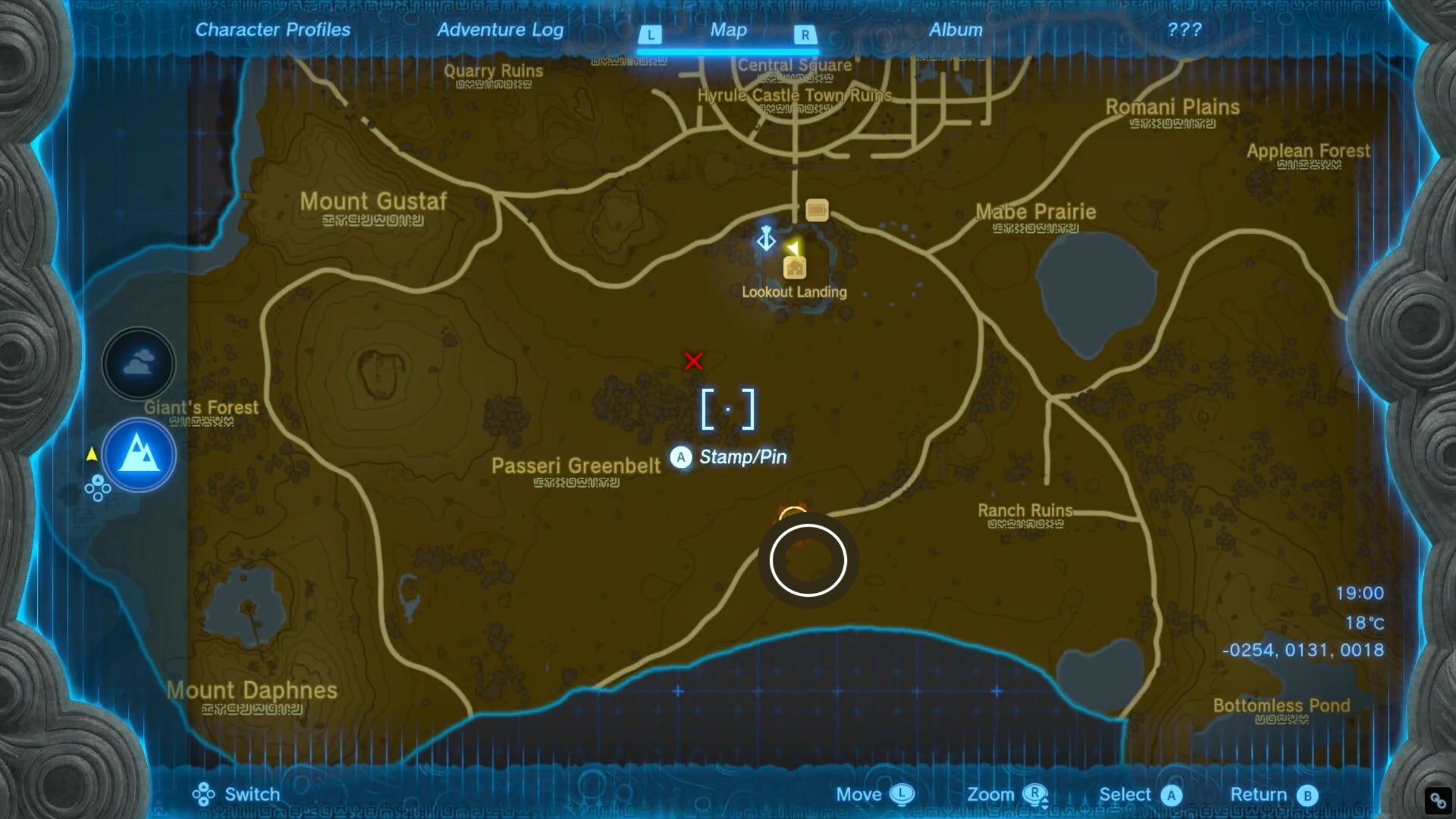 zelda totk jiosin shrine map location