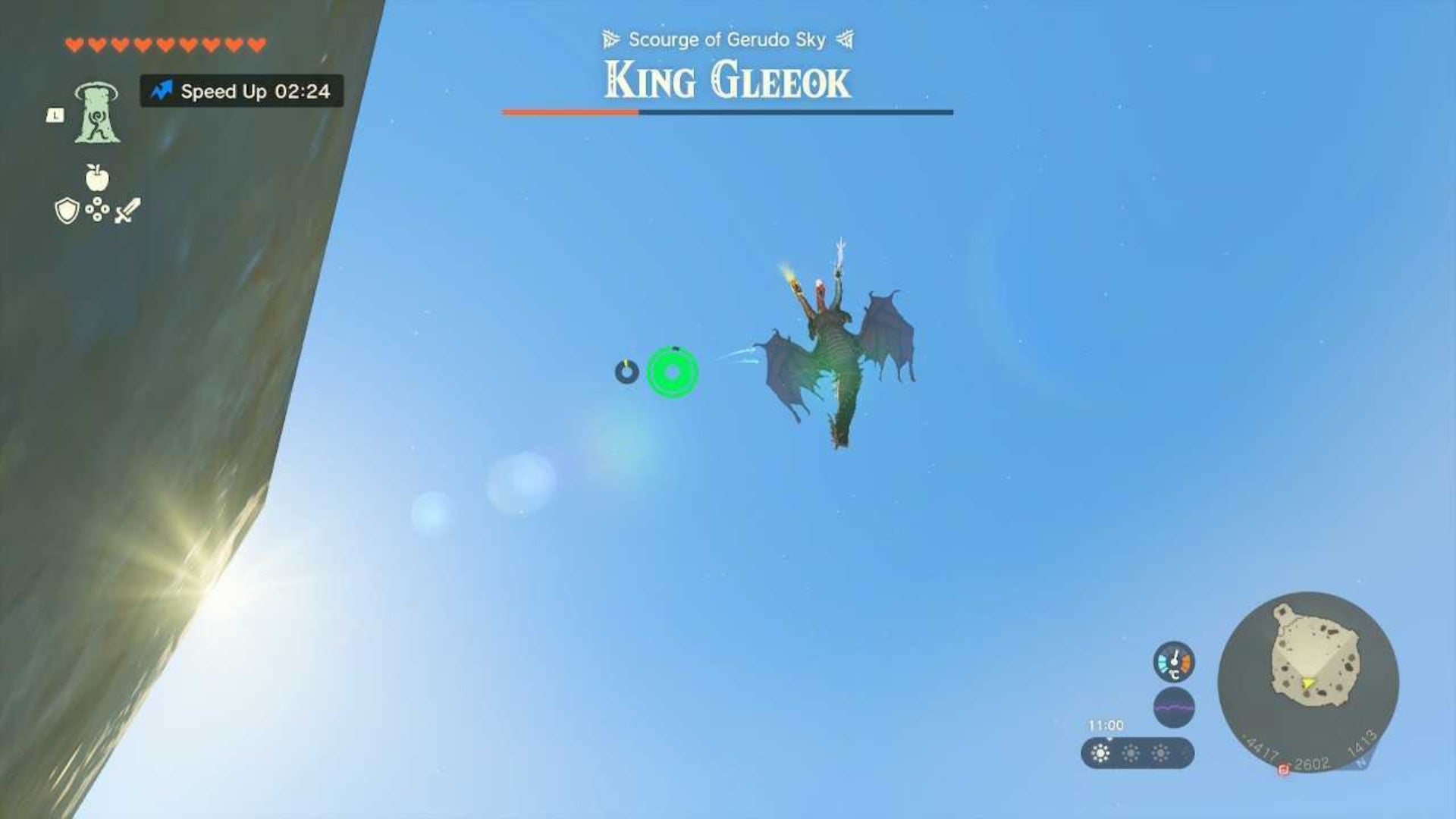 zelda totk king gleeok in sky