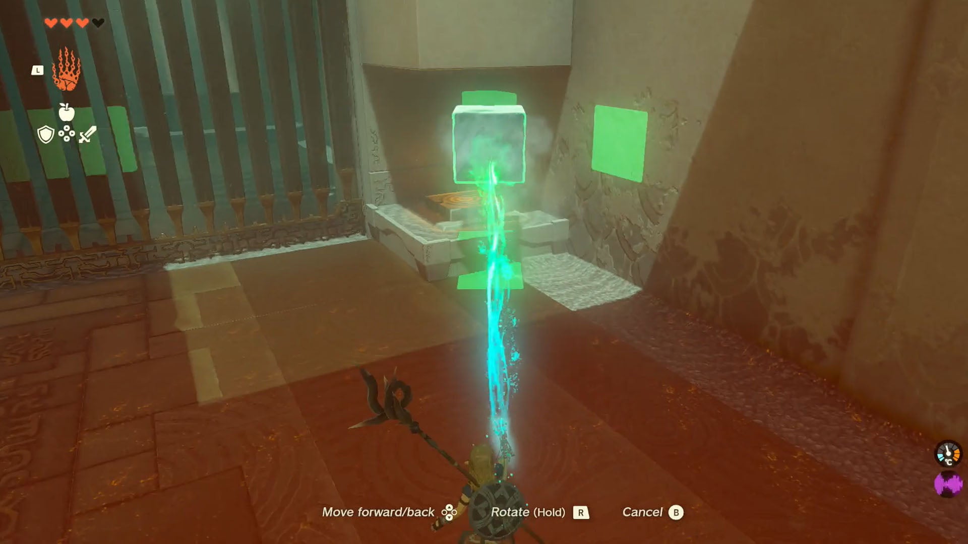 zelda totk kiuyoyou shrine first gate pressure pad