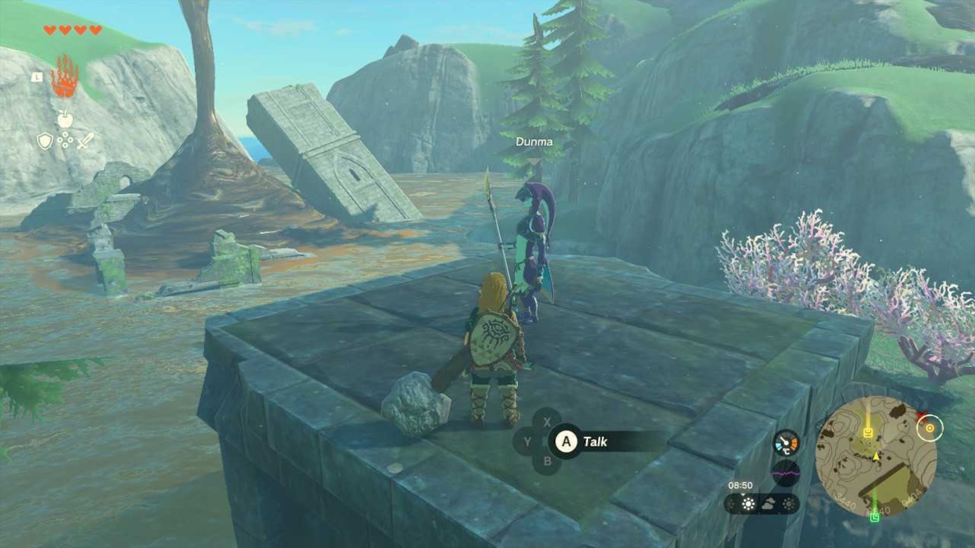 zelda totk link and dunma