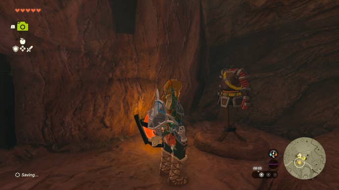 zelda totk link buying flamebreaker armor