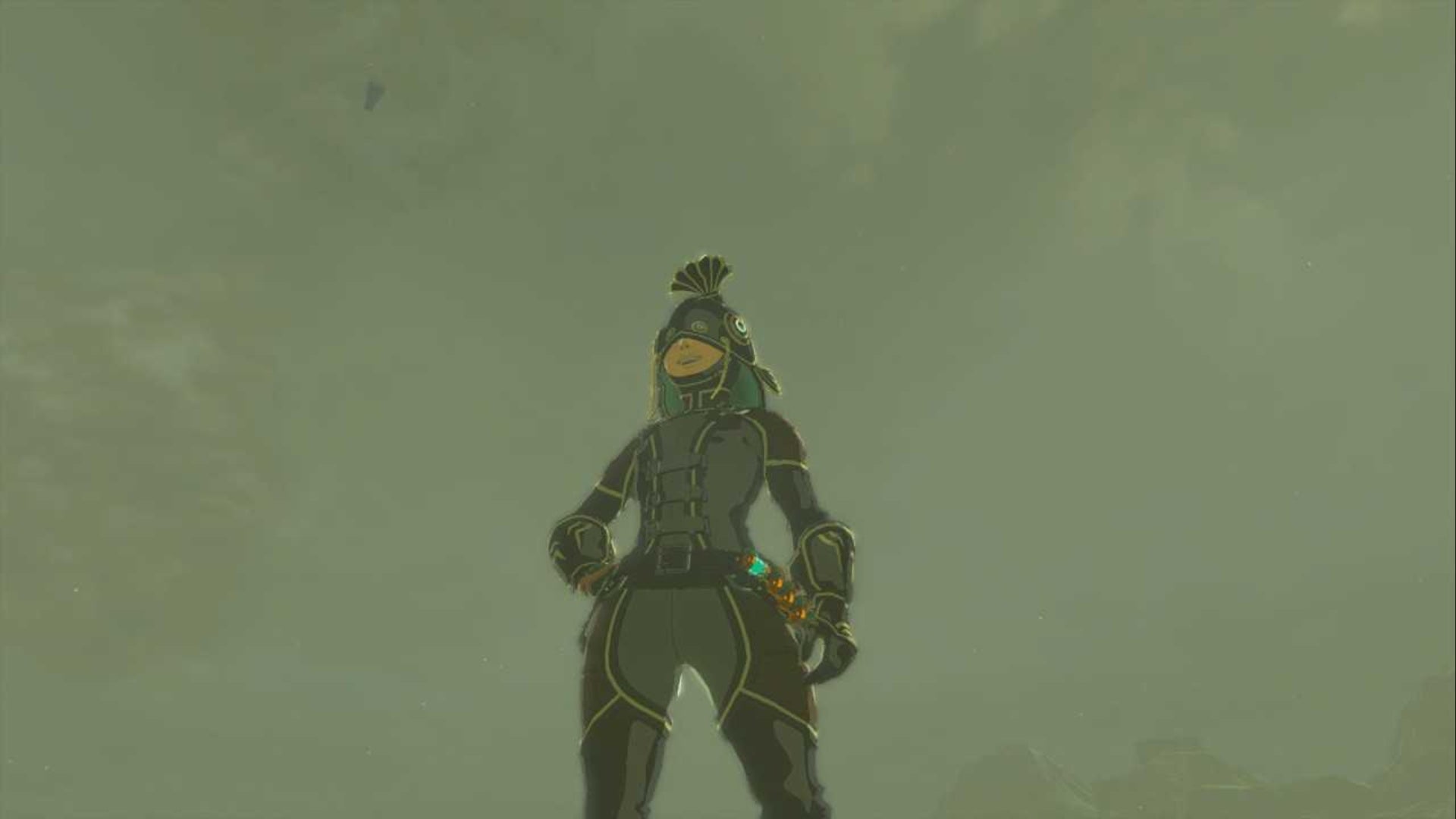 zelda totk link in rubber armor