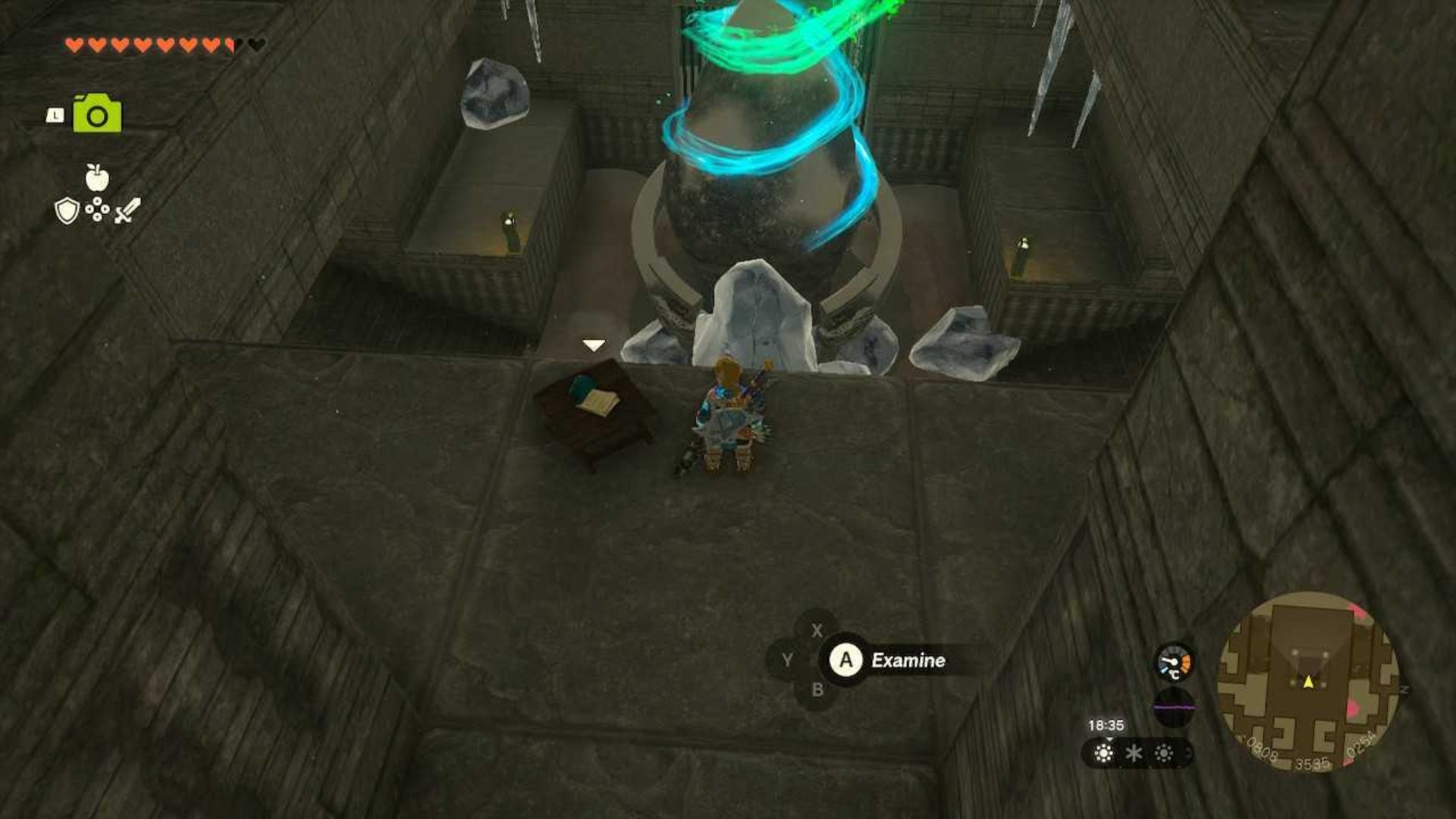 zelda totk looking down on mayaotaki shrine