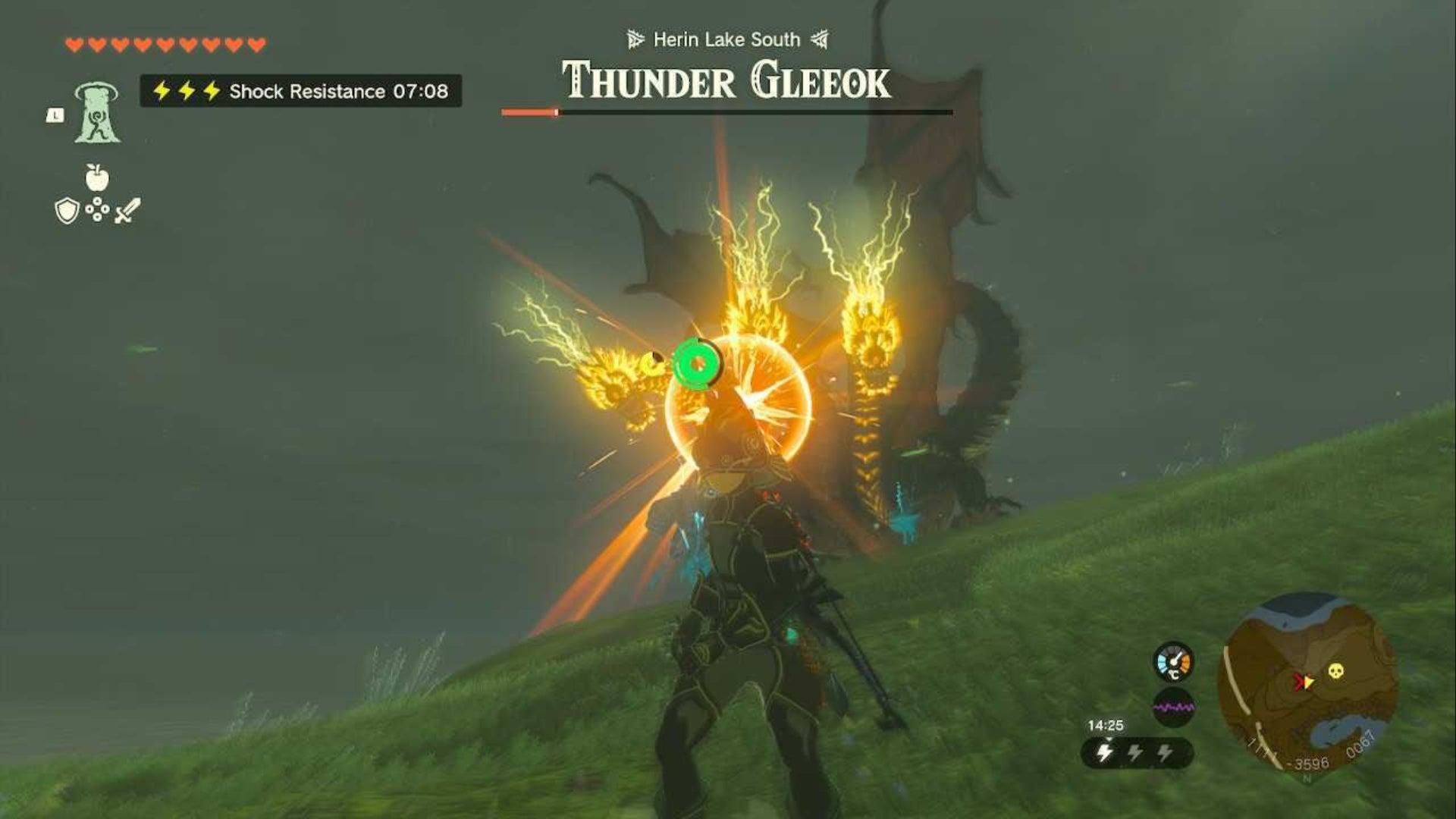 zelda totk low health angry thunder gleeok