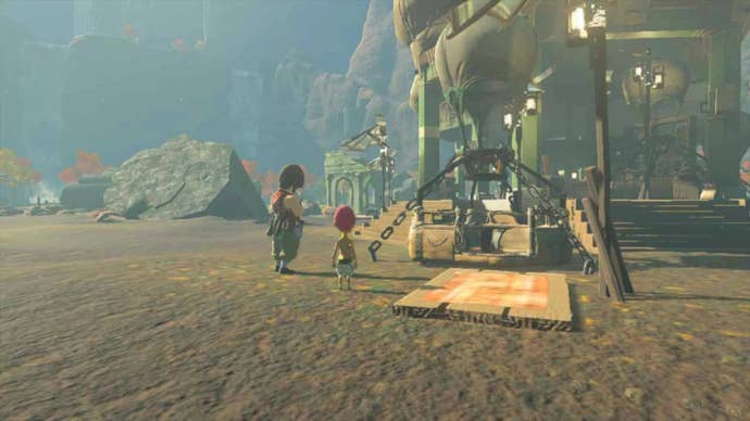 zelda totk mattison and hudson at construction site