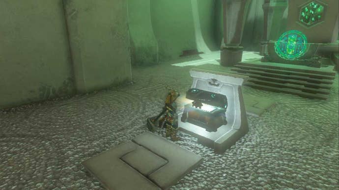 zelda totk mayachideg shrine link opening chest before light of blessing