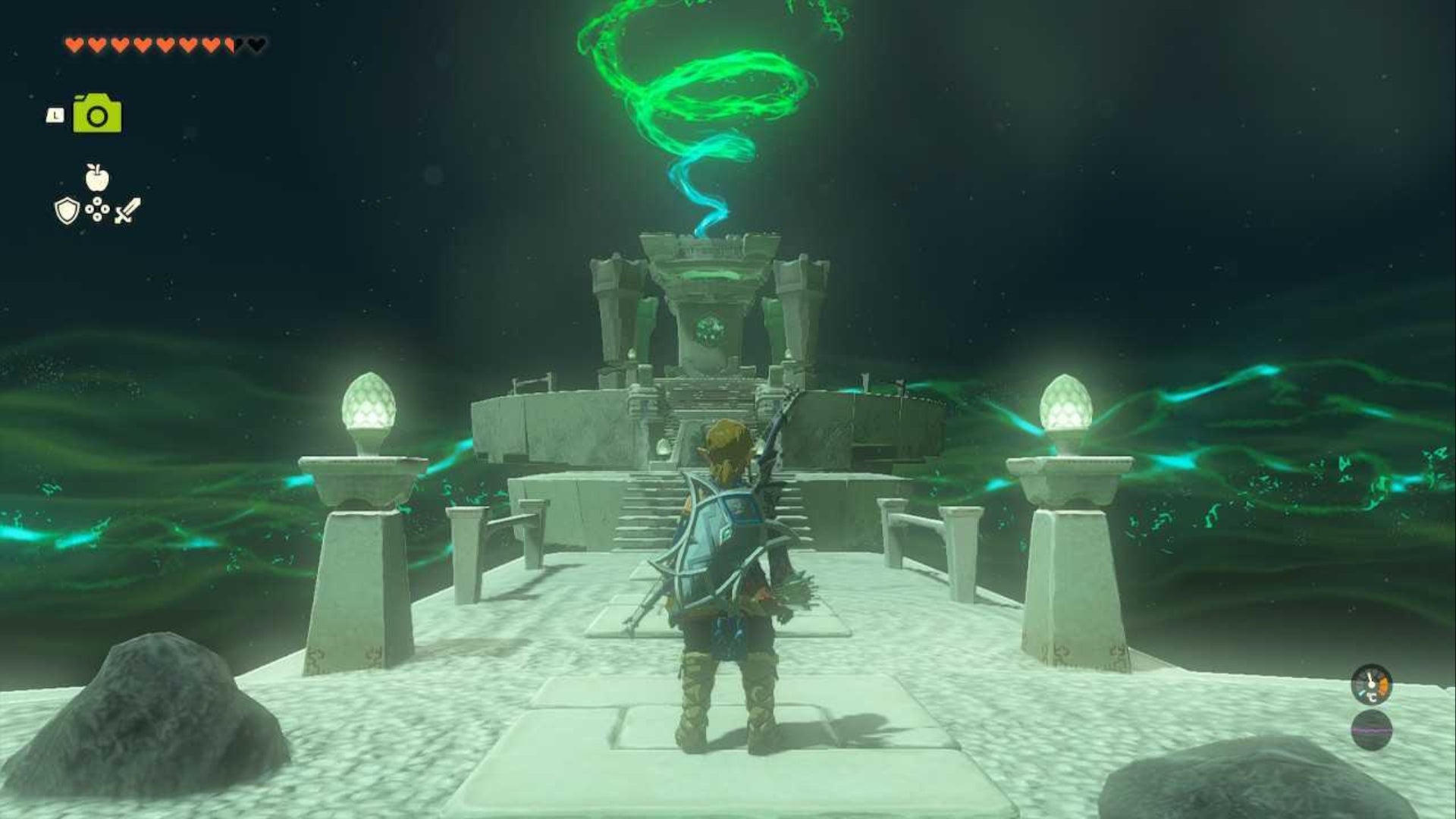 zelda totk mayaotaki shrine chest and light of blessing
