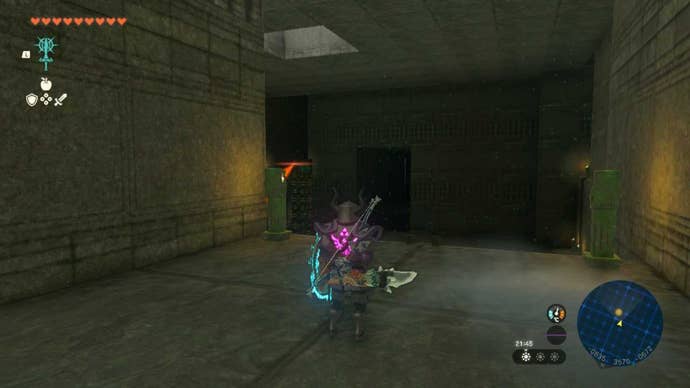 zelda totk north lomei depths labyrinth flux construct iii