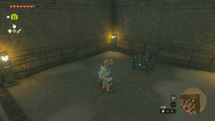 zelda totk north lomei surface labyrinth chest